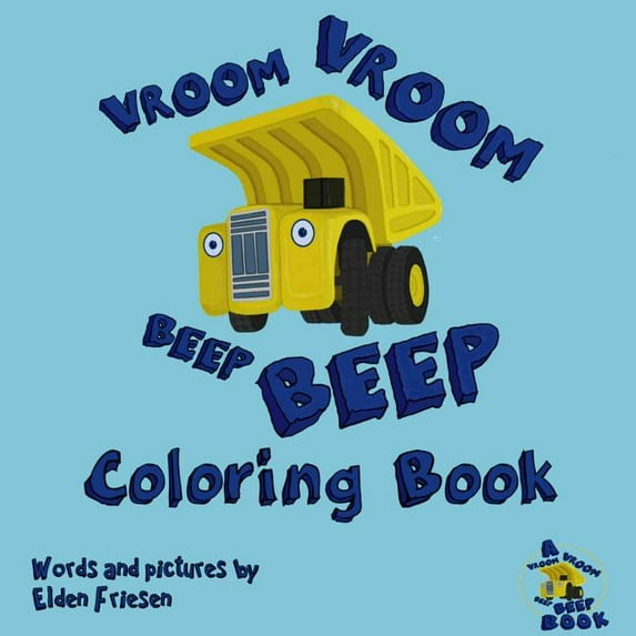 Vroom Vroom Beep Beep Book Vroom Vroom Beep Beep Coloring book, Book 1, (Paperback)