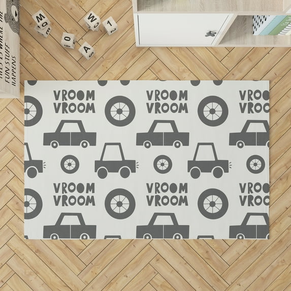 Vroom vroom Ivory Kids Play Mat