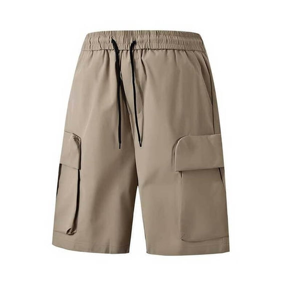 Vrorvz Big and tall cargo Shorts for mens Casual Shorts with Pocket drawstring waist Summer Trendy pants M-5XL