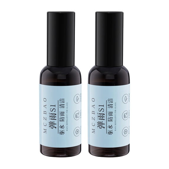 Vrorvz Car Window Water Repellent Spray with Long-Lasting Protective Barrier for Glass Coating and Rain Resistance Suit for Rearview Mirrors Shower Doors Motorcycle Helmets
