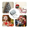 thumbnail image 1 of Vrorvz Christmas Decorations Christmas Garland Bead Chain DIY Clear String for Jewelry Accessories Home Wedding Party Decor Easy Customization Adds Festive Touch 3.9in White, 1 of 6