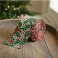 thumbnail image 1 of Vrorvz Christmas Decorations Ribbon Home Decor with Soft Texture for Indoor Outdoor Use Fantastic Holiday Decorative Flair 78.7in Green, 1 of 3
