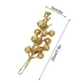 thumbnail image 1 of Vrorvz Christmas Decorations Set Artificial Berry Pendant Branches for Tree Wreath Shatterproof Lightweight Flexible Props Easy Hanging Versatile Party Decor Holiday Centerpiece 2in Gold, 1 of 3