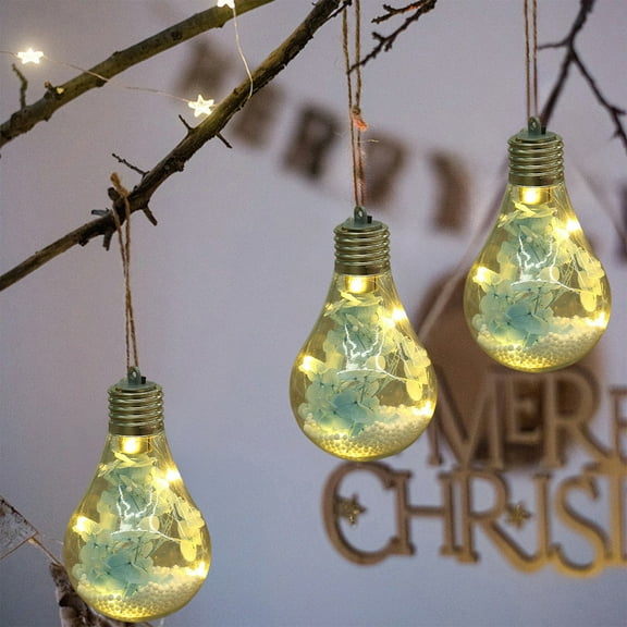 Vrorvz Christmas Ornaments Glass Light Up Hydrangea Balls Glowing Energy Saving Ball Chandelier Easy Install Festive Decor for Home Shopping Mall Restaurant Bar Indoor Unique 43.7in Green