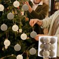 thumbnail image 1 of Vrorvz Christmas Ornaments Shatterproof Ball Ornaments Set for Christmas Tree Multiple Styles Plastic Ornament Set for Home Office Mall Indoor Wedding Party Displays 3.1in Gold, 1 of 9