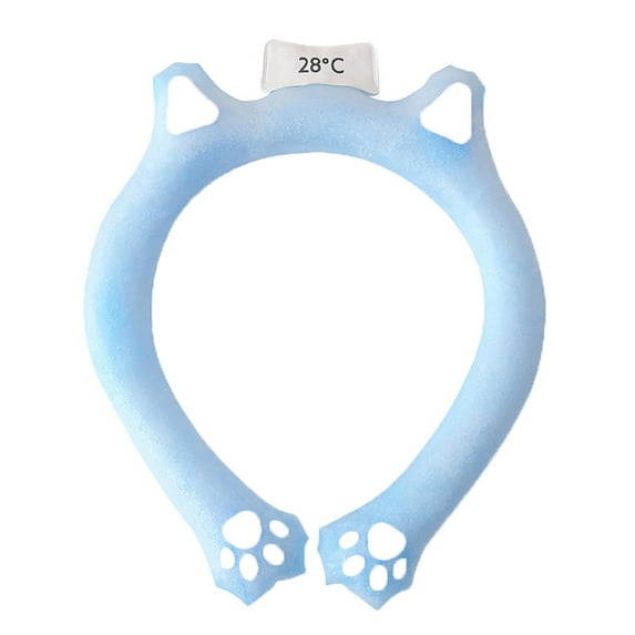 Vrorvz Cooling Neck Ring Pillow Mat for Hot Summer Relief Fast Freezing No Battery Needed Alleviates Headaches Hot Flashes Lasts 40 Minutes to 2 Hours with Long Lasting TPU Fabric