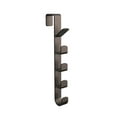 thumbnail image 1 of Vrorvz Over Door Hooks Metal Wall Mount 5 Hooks for Dorm Room Bathroom Kitchen Organization Heavy Duty Storage Solution Suit for Coats Bags Hats Clutter Free Home 11.02x1.77x0.79in, 1 of 5