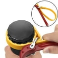 thumbnail image 1 of Vrorvz Heavy Duty Oil Filter Belt Wrench Car Engine Repair Tool with Forged Steel Handle Non slip Grip and Adjustable Rubber Strap for Cars Trucks Tractors, 1 of 8