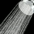 thumbnail image 1 of Vrorvz High Pressure Rain Shower Head with Easy Clean Nozzles 1 Minute Universal Installation Detachable Water Limiter Adjustable Replacement for Bathroom Powerful ABS Plastic Body 0.2 lb, 1 of 8