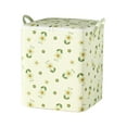 thumbnail image 1 of Vrorvz Large Quilt Storage Bag Non Woven Fabric with Easy Carry Handle and Two Way Zipper for Clothing and Blanket Organization Moving and Wardrobe Solutions 19.7"x19.7"x15.7" Beige, 1 of 4