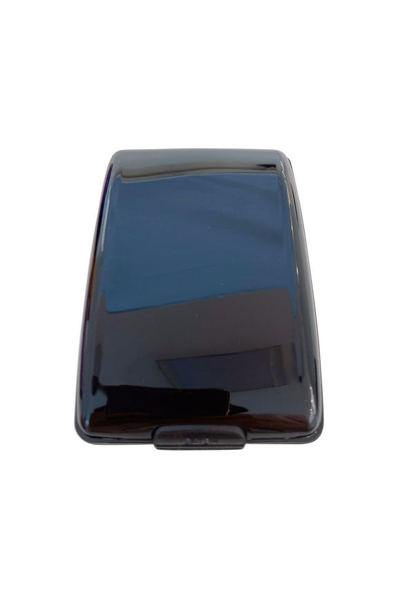 Multi Functional Aluminum Alloy Wallet with RFID Protection and Anti Theft Brush Compact Card Holder for Credit Cards Business Cards Long Lasting Lock Buckle Design