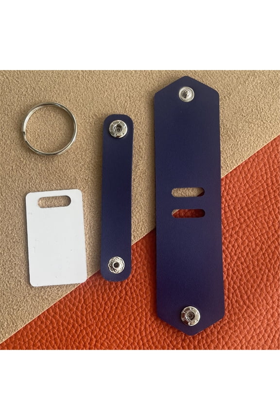 Personalized Leather and Stainless Steel Photo Keychain for Lovers with Metal Chain Sentimental Heartfelt Gift for Anniversary Birthday Father's Day Christmas Valentine's