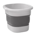 thumbnail image 1 of Vrorvz Portable Foldable Foot Bath Bucket with Heat Retention and Non Slip Bottom for Home and Office Use Easy Storage and Cleaning Silica Gel Material 15.7x13.7x11in, 1 of 5
