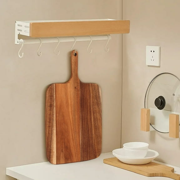 Vrorvz Solid Wood Cutting Board for Kitchen Vegetable Chopping Pizza Serving Steak Food Prep Long Lasting Multifunctional Eco Friendly Easy to Clean