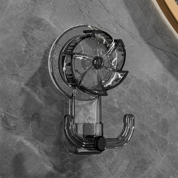 Vrorvz Strong suction cup hooks tool free installation for tiles glass doors windmill versatile double hook for towels bags keys behind the door kitchen storage