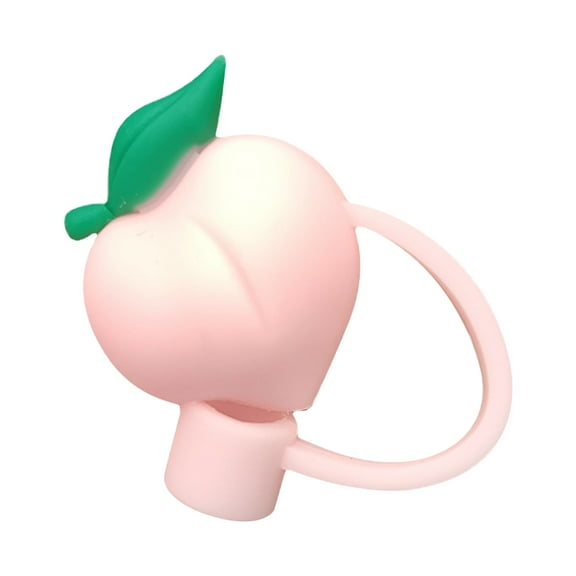 Vrorvz Universal Silicone Straw Covers Drinking Cap Covers for Straws 7mm 8mm Reusable Leak Proof Dishwasher Safe Suit for Outdoor Activities Creative Cup Accessories