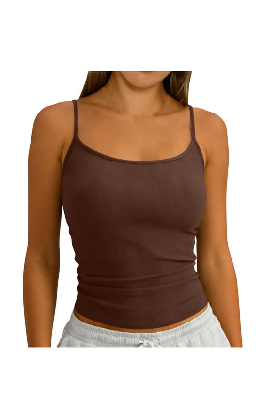 Women Tight Tank Tops Sleeveless Lightweight Breathable Summer Workout Athletic Yoga Running Camisole