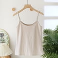 thumbnail image 1 of Vrorvz Womens Camisole Adjustable Spaghetti Strap Top Summer Casual Sleeveless Shirts Loungewear Pajamas Tops, 1 of 5