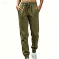 thumbnail image 1 of Vrorvz Womens Jogger Sweatpants Drawstring Elastic Waisted Pant Workout Athletic Sweatpant with Pockets, 1 of 5