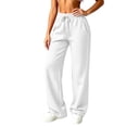 thumbnail image 1 of Vrorvz Womens Sweatpant Drawstring Elastic Waisted Pant Summer Work Athletic Yoga Sweatpants for Ladies, 1 of 5