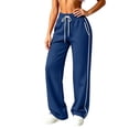 thumbnail image 1 of Vrorvz Womens Sweatpant Drawstring Elastic Waisted Pant Summer Work Athletic Yoga Sweatpants for Ladies, 1 of 5