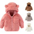 thumbnail image 1 of Vrotazzy Baby Boys Girls Winter Coat Fold Over Mittens Outwear Jacket Warm Clothes Bear Hooded, 1 of 4