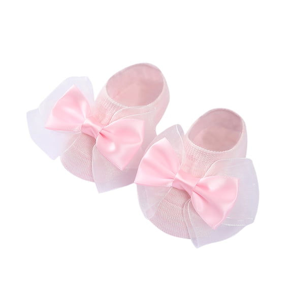 Vrotazzy Bowkot Soft Sole Shoes for Toddlers and Kids with Non- Floor Grip Comfortable Baby