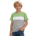 thumbnail image 1 of Vrotazzy Boys Casual Crewneck Long Sleeve Shirt Comfortable Daily Wear Youth Top for Play And School, 1 of 5