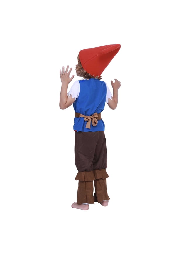 Boys Halloween Kindergarten Group Performance Outfit Pure Color Toddler Set Short Sleeve Top with Elastic Waist Pants for 1-4 Years