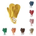 thumbnail image 1 of Vrotazzy Children’s Winter 2024 Candy Color Finger Halterneck Baby Mittens for Warmth,Size 1-4 Years, 1 of 3
