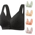 thumbnail image 1 of Vrotazzy Comfortable Wireless Front Closure Bra Stylish Tank Top Design for Everyday Wear And, 1 of 4