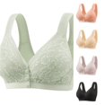 thumbnail image 1 of Vrotazzy Comfortable Wireless Front Closure Bra Stylish Tank Top Design for Everyday Wear And, 1 of 6