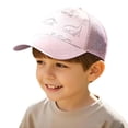 thumbnail image 1 of Vrotazzy Dinosaur Print Kids Baseball Cap Adjustable Sun Hat Breathable Mesh for Boys Girls Toddler Outdoor Casual,Size 2-4 Years, 1 of 7