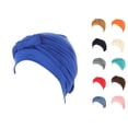 thumbnail image 1 of Vrotazzy Ethnic Bohemian Turban Hair -Tied Cap Hat Head Wrap Cover Braid Baseball Caps, 1 of 2