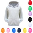thumbnail image 1 of Vrotazzy Girls Hoodies & Sweatshirts Child Toddler Long Sleeve Prints Warm Pullover Tops Kids Outfits Sweat Suit, 1 of 4