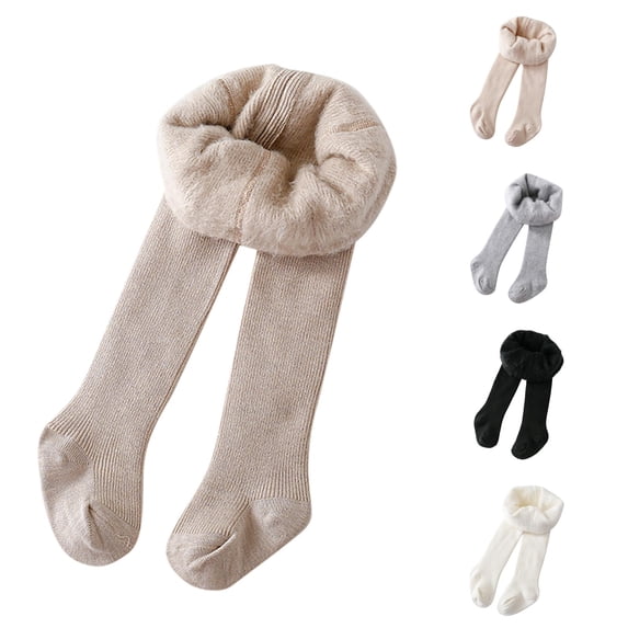 Vrotazzy Girls Pants - Toddler Kids Baby Girls Lined Warm Full Length Leggings for Winter and Everyday Wear