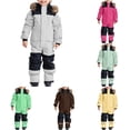 thumbnail image 1 of Vrotazzy Heavy Duty Insulated Boys Snowsuit for Big Kids All Weather Windproof Ski Outfit With Thermal Extreme Cold Outdoor Winter Adventures, 1 of 9