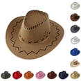 thumbnail image 1 of Vrotazzy Kids Cowboy Hat for Themed Parties Dress Up and Halloween Kids Outdoor Outdoor Adventure Hat for Boys Girls Lightweight,Sizes One Size, 1 of 3