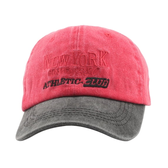 Vrotazzy Kids Hats for Outdoor Adventures and Daily Adjustable Sun Cap with NYC Letter Print for Young 2-8 Years