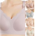 thumbnail image 1 of Vrotazzy Nursing Bra Wavy Seamless Maternity Wireless Pregnancy Sleep Bralette for Women Comfortable Breastfeeding Everyday Wear, 1 of 4