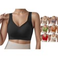 thumbnail image 1 of Vrotazzy Seamless Comfort Bras for Full Coverage Wireless T Shirt Bra With Support Everyday Wear,Size M, 1 of 4