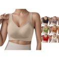 thumbnail image 1 of Vrotazzy Seamless Comfort Bras for Full Coverage Wireless T Shirt Bra With Support Everyday Wear,Size XL, 1 of 4