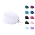 thumbnail image 1 of Vrotazzy Solid Baseball Cap With Sweatband for Unisex Fashion Work Scrub Hats, 1 of 2