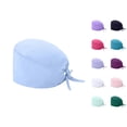 thumbnail image 1 of Vrotazzy Solid Baseball Cap With Sweatband for Unisex Fashion Work Scrub Hats, 1 of 2