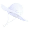 thumbnail image 1 of Vrotazzy UPF 50+ Wide Brim Baby Sun Hat for Outdoor Beach Play Adjustable Toddler Bucket Design,Sizes 6-12 Months, 1 of 3