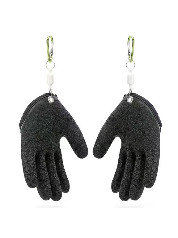With Closure Mittens for Secure Grip Hand During Catch Release Angling Activities,Size One Size