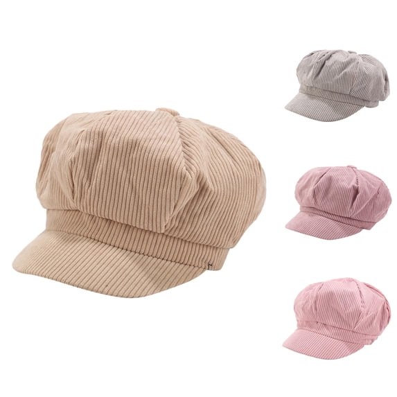 Vrotazzy Women Winter Solid Beret Hat Korean Painter Newsboy Cap Warm Cozy Casual Daily Comfort Soft Stylish Classic