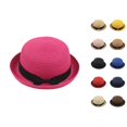 thumbnail image 1 of Vrotazzy Womens Dress Hat Wide Leaf Flower Bridal Shower Sun Beach Headwear, 1 of 3