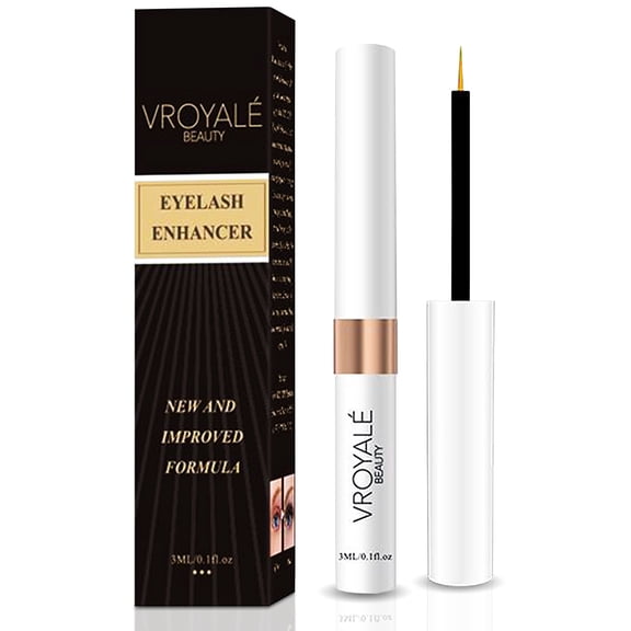 Vroyale Beauty Eyelash Enhancer - Thick, Stronger, Healthier Lashes & Brows