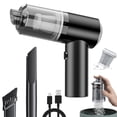 thumbnail image 1 of Vrsgs Car Vacuum, Wireless Handheld Car Vacuum Cleaner, Portable Cars Vacuum with Brushless Motor 120w, 5 in 1 Handheld Vacuum Cordless, Powerful Suction for Car Office, 1 of 8